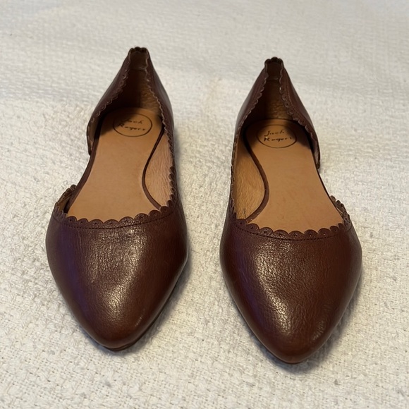 Jack Rogers Chantel Oak Color Flats Size 9.5M - Picture 1 of 10
